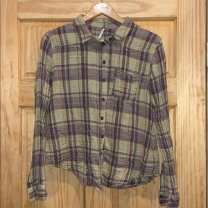 Free people fall flannel 100%cotton